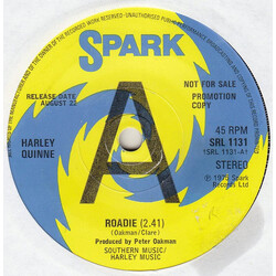 Harley Quinne Roadie USED VINYL 7INCH 45 RPM SINGLE PROMO