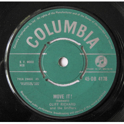 Cliff Richard & The Drifters Move It! Vinyl 7" USED
