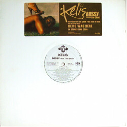 Kelis Bossy USED VINYL 12INCH 33 S RPM PROMO