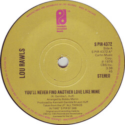 Lou Rawls You'll Never Find Another Love Like Mine USED VINYL 7INCH 45 RPM SINGLE STEREO