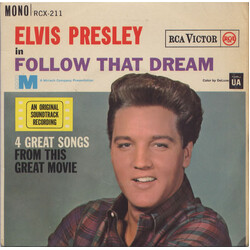 Elvis Presley Follow That Dream VINYL 7" USED
