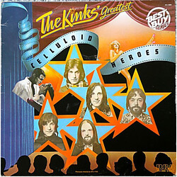 The Kinks Celluloid Heroes - The Kinks' Greatest Vinyl LP USED