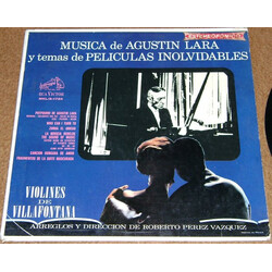 Los Violines Magicos De Villafontana Musica De Agustin Lara Y Temas De Peliculas Inolvidables Vinyl LP USED