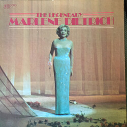 Marlene Dietrich The Legendary Marlene Dietrich Vinyl LP USED