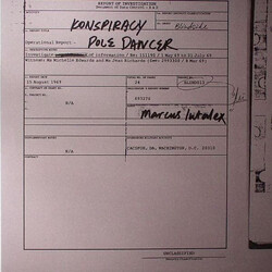 Marcus Intalex Konspiracy / Pole Dancer USED VINYL 12INCH 45 RPM