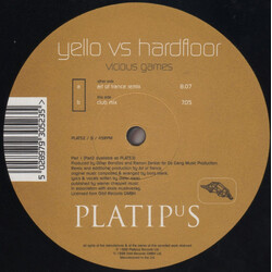Yello / Hardfloor Vicious Games VINYL 12" USED
