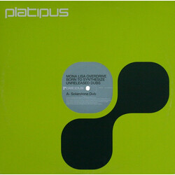 Mona Lisa Overdrive Born To Synthesize (Unreleased Dubs) VINYL 12" USED