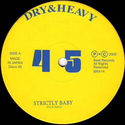 Dry & Heavy Strictly Baby USED VINYL 12INCH 45 RPM