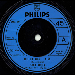 5000 Volts Doctor Kiss - Kiss Vinyl 7" USED