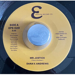 Dana V. Andrews Mr Justice USED VINYL 7INCH 45 RPM REISSUE