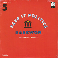 Raekwon Keep It Politics USED VINYL 7INCH 45 RPM SINGLE LIMITED EDITION
