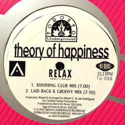 Theory Of Happiness Relax VINYL 12" USED