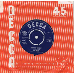 The Mojos Why Not Tonight USED VINYL 7INCH 45 RPM