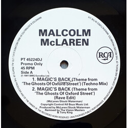 Malcolm McLaren Magic's Back (Theme From 'The Ghosts Of Oxford Street') USED VINYL 12INCH PROMO