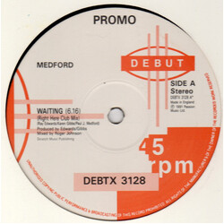 Medford Waiting USED VINYL 12INCH PROMO