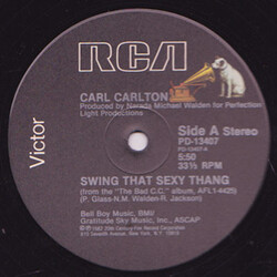Carl Carlton Swing That Sexy Thang VINYL 12" USED