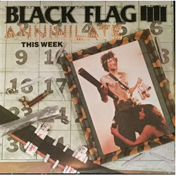 Black Flag Annihilate This Week USED VINYL 12INCH 45 RPM SINGLE REPRESS
