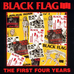 Black Flag The First Four Years Vinyl LP USED
