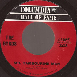 The Byrds Mr. Tambourine Man / All I Really Want To Do USED VINYL 7INCH 45 RPM SINGLE