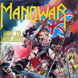 Manowar Hail To England Vinyl LP USED