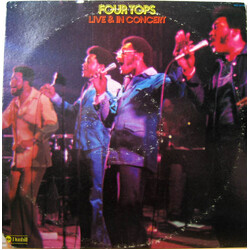 Four Tops Live & In Concert Vinyl LP USED