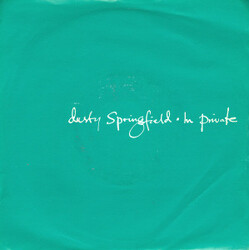 Dusty Springfield In Private VINYL 7" USED