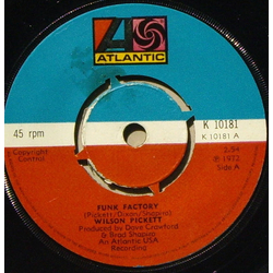 Wilson Pickett Funk Factory / One Step Away Vinyl 7" USED