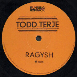 Todd Terje Ragysh USED VINYL 12INCH 45 RPM REPRESS