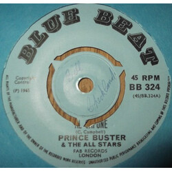 Prince Buster's All Stars Al Capone USED VINYL 7INCH 45 RPM SINGLE REISSUE