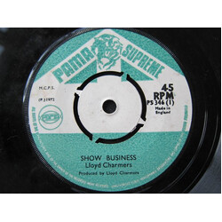 Lloyd Charmers / Debby And Lloyd Show Business/ Gloria USED VINYL 7INCH