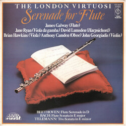 The London Virtuosi Serenade For Flute Vinyl LP USED
