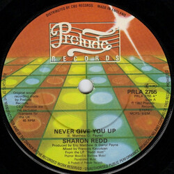 Sharon Redd Never Give You Up / Beat The Street VINYL 7" USED