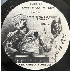 Bang The Drum This Is Not A Test / Confusion USED VINYL 12INCH 45 RPM