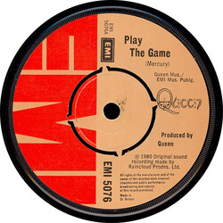 Queen Play The Game USED VINYL 7INCH 45 RPM SINGLE