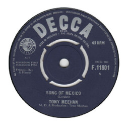 Tony Meehan Song Of Mexico USED VINYL 7INCH SINGLE 45 RPM
