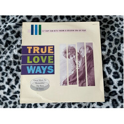 Various True Love Ways - 17 Top Ten Hits From A Golden Era Of Pop Vinyl LP USED