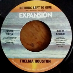 Thelma Houston Nothing Left To Give / Baby Mine USED VINYL 7INCH 45 RPM STEREO