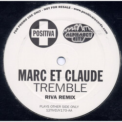Marc Et Claude Tremble (Riva Remix) USED VINYL 12INCH 33 S RPM SINGLE SIDED PROMO