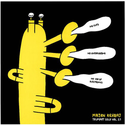 Mazen Kerbaj Trumpet Solo Vol. 2.1 (No Cuts, No Overdubbing, No Use Of Electronics) Vinyl LP USED
