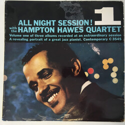 Hampton Hawes Quartet All Night Session Vol. 1 Vinyl LP USED