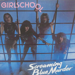 Girlschool Screaming Blue Murder Vinyl LP USED