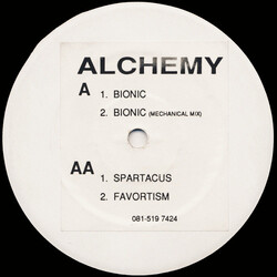 Alchemy (4) Bionic USED VINYL 12INCH WHITE LABEL 45 RPM