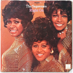 The Supremes Right On Vinyl LP USED
