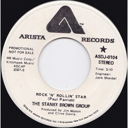 The Stanky Brown Group Rock 'N' Rollin' Star USED VINYL 7INCH 45 RPM PROMO