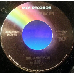 Bill Anderson (2) The Corner Of My Life USED VINYL 7INCH 45 RPM SINGLE