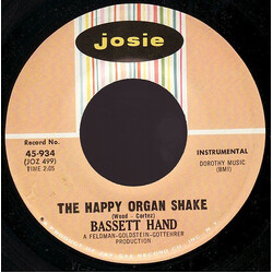 Bassett Hand The Hunt / The Happy Organ Shake USED VINYL 7INCH 45 RPM SINGLE