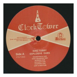 King Tubby Explosive Dubs Vinyl LP USED