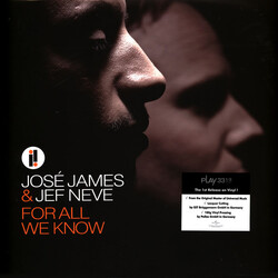 José James / Jef Neve For All We Know Vinyl LP USED