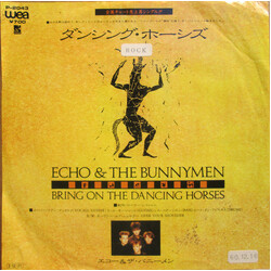 Echo & The Bunnymen Àó·ó°ûÛü·º = Bring On The Dancing Horses USED VINYL 7INCH 45 RPM PROMO