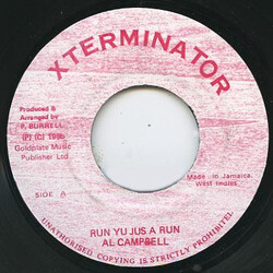 Al Campbell Run Yu Jus A Run USED VINYL 7INCH 45 RPM